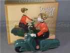 BERLINER ROLLER MOTORRAD MÄDCHEN UHRWERK IN DER URSPRUNGSAUFLAGE  MS VEB (FI)