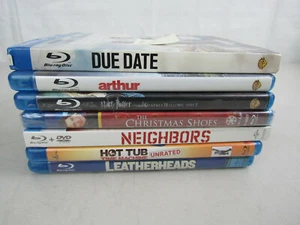 Lot Of 7 Blu Ray Movies Family Kids & Misc. Harry Potter-Due Date-Neighbors - Picture 1 of 9