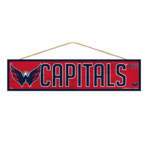 Washington Capitals Sign 4x17 Wood Avenue Design - Picture 1 of 1