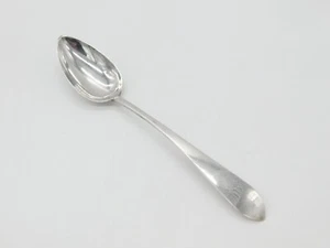 Scottish Provincial Greencock Sterling Silver Serving Spoon Antique c1820 Davie - Picture 1 of 6