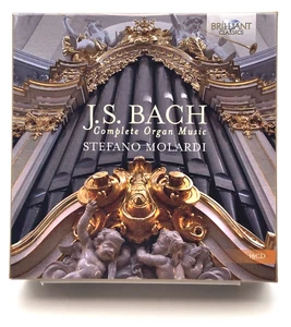 J.S. BACH Complete Organ Music—Molardi—MINT 15 CD set—FREE PRIORITY MAIL (I7-23) - Picture 1 of 5
