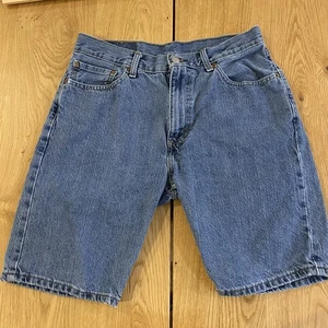 Levi’s 505 Denim Jorts Jean Shorts Men’s W29” Inseam 8” Light wash - Picture 1 of 6