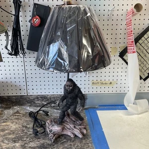 23" Bigfoot Table Lamp with Shade - Rustic Whimsical Sasquatch *See Description* - Picture 1 of 8