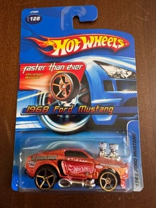 Ford Mustang 2006 Hot Wheels 1968 con ruedas FTE #128 - Imagen 1 de 2