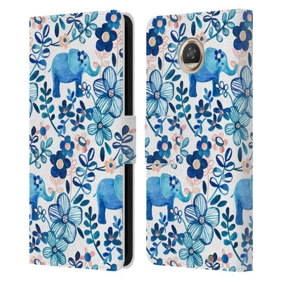 OFFICIAL MICKLYN LE FEUVRE PATTERNS 2 LEATHER BOOK CASE FOR MOTOROLA PHONES - Image 1 of 4