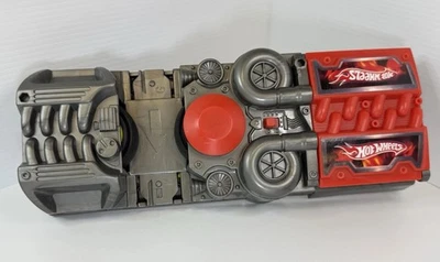 Hot Wheels Figure 8 Raceway V0632 Booster Launcher Part Only Gray Red 2006 - Image 1 of 4