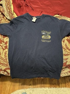 Ford Mustang T-Shirt A Few Horses Tucked In The Barn Navy Blau (Größe M) - Bild 1 von 3