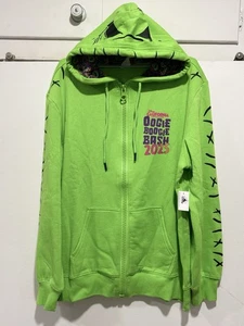 Sudadera con capucha polar con cremallera talla XL de los parques Disney DCA Oogie Boogie Bash 2025 - Imagen 1 de 4