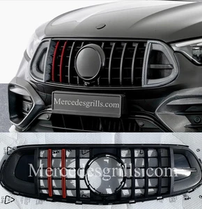 Mercedes GLC X253 Grille BRABUS Look Panamericana GT Grill Black 2020 - Picture 1 of 10