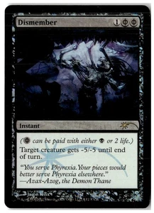 MTG Foil Dismember - FNM Promos Heavily Played English - Picture 1 of 2