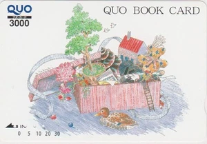 Carte JAPON Jeu jouet - OURS NOUNOURS Canard Billes - TEDDY BEAR JAPAN QUO card - Imagen 1 de 1