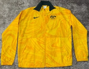 T46 Official Matildas Anthem Zip Jacket Soccer Australia Nike Womens Size S - Picture 1 of 17