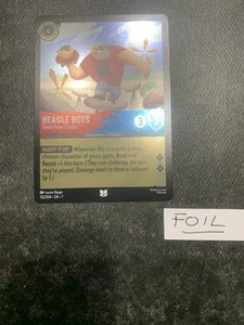 Disney Lorcana - Beagle Boys - Small-Time Crooks 132/204 Archazia's Island FOIL - Picture 1 of 2