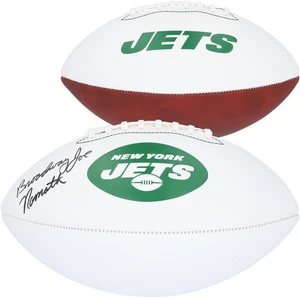 Joe Namath New York Jets Signed Franklin Panel Football w/Broadway Insc - Picture 1 of 3