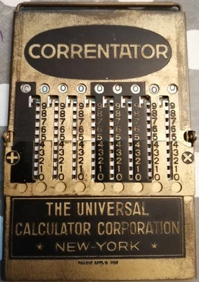Correntator made in germany machine calculer ancienne brevet non déposé - Photo 1/4