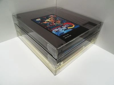10 Protectores de Cartucho NES Nuevos Fundas Cristalinas Nintendo Carros Caja Foto 1 de 4
