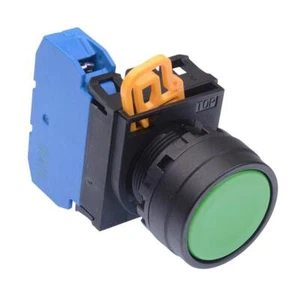 IDEC Green 22mm Momentary Push Button Switch NO IP65 YW1B-M1E10G - Picture 1 of 1