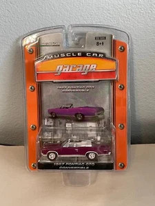 Pontiac GTO 1967 convertible Greenlight Muscle Car Garage, púrpura, 1:64 - Imagen 1 de 10