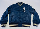 rugby ralph lauren sateen jacket vintage bomber rugby crest patch makers sample