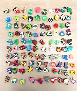 100 pcs Random Shoe Charms for Shoe & Bracelet Wristband Party Gifts - Picture 1 of 1