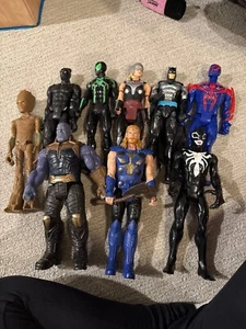 Lot of 12” marvel and dc action figures - Picture 1 of 5
