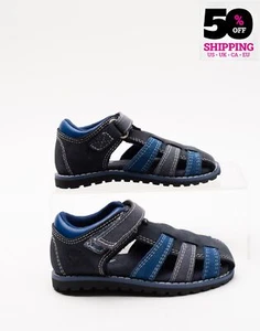 Zapatos de pescador de cuero para bebé TIMBERLAND EU23 UK6 US6.5 azul - Imagen 1 de 3