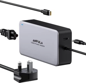 ANFULA 100W USB-C Schnell Ladegerät + Extra PD 30W USB C kompatibel Tablet/Handy Char - Bild 1 von 6