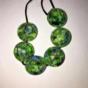 HANDMADE LAMPWORK BEADS SRA DESTASH-WATERWORKS-LUVMYBIRDS - Imagen 1 de 4