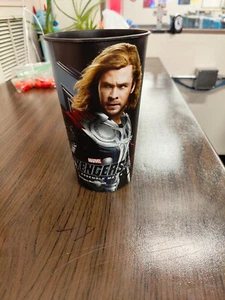 OT1- Marvel Avengers Assemble Movie Theatre Plastic Drinking Cup NO LID - Picture 1 of 8