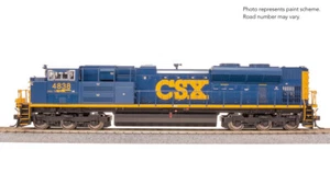 Broadway Limited 8707 HO Scale CSX EMD SD70ACe 4845 (DC) Stealth - Picture 1 of 9