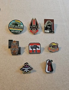 Disney Trading Pins Star Wars Lot Of 8 - Picture 1 of 9