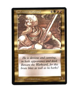 MTG Barktooth Warbeard SP/NM- Legends Magic the Gathering ~ Free Shipping ~ - Picture 1 of 2