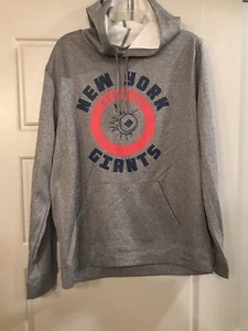 ๐๐ NFL New York Giants BIG Blue Wrecking Ball hoodie, New, Size Large Football - Picture 1 of 6
