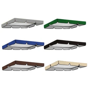 Replacement Canopy Cover 3 Seater Swing Seat Patio Bench Garden Hammock Cover - Picture 1 of 12