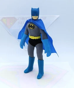 Mego Batman Vintage 1974 ~8" Action Figure ~100% Original ~Fabric Sticker ~MINTY - Picture 1 of 12