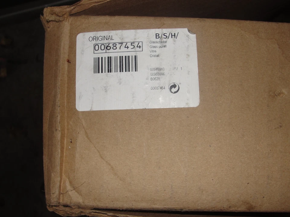 00687454 PANEL CRISTAL TERMADOR NUEVO EN CAJA Foto 1 de 1