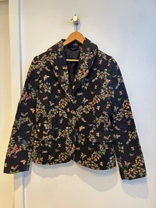 Vintage Floral tapestry jacket Women's Size S - Picture 1 of 7