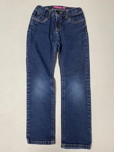 Carter’s Girls Blue Jeans Size 6x Skinny Fit, Adjustable Waist, Zipper, Snap - Picture 1 of 7