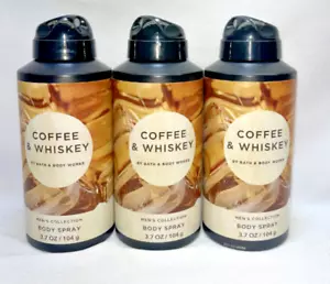 3 Kaffee & Whiskey Herren Körperspray Bad & Körper funktioniert 3,7 Unzen - Bild 1 von 1