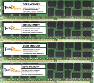 32GB Kit 4X 8GB DELL PRECISION WORKSTATION T5500 T5600 T7500 T7600 Memory Ram - Picture 1 of 3