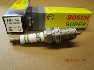 BOSCH SPARK PLUG FR7KC 0242235599 TOYOTA YARIS VITZ COROLLA MR2 SUPRA X 1 - Picture 1 of 1