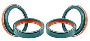 SKF 2 dual compound fork seal fork scraper kit for WP KTM 48mm forks - Picture 1 of 1