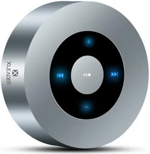 Mini Enceinte Portable Bluetooth Gris Étanche IPX7 Lecture 15H 1200 mAh Cadeau - Photo 1/12