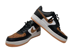 Nike Air Force 1 Low Snakeskin Black,White,orange Size 12 CT3761-991 - Picture 1 of 23