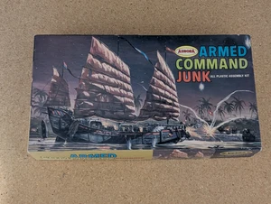 Aurora Armed Command Junk Plastic Model Kit Ship Boat 437-250 1968 Vintage - Picture 1 of 16