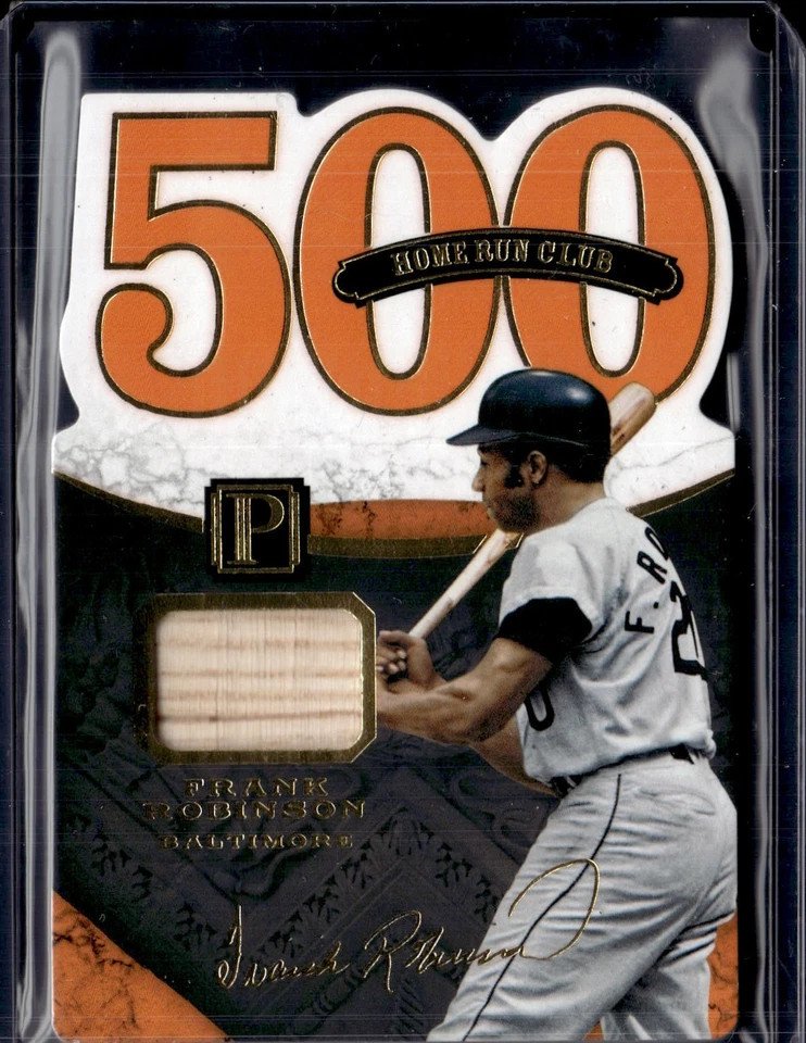 2016 Panini Pantheon Frank Robinson 500 Home Run Club Bat Relic /49 NM-MINT++ - Image 1 of 2