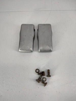 Juego de pestillos de abrazadera superior convertible MG MGB 1967 a 1970 (2) abrazaderas de riel de cabezal Foto 1 de 4