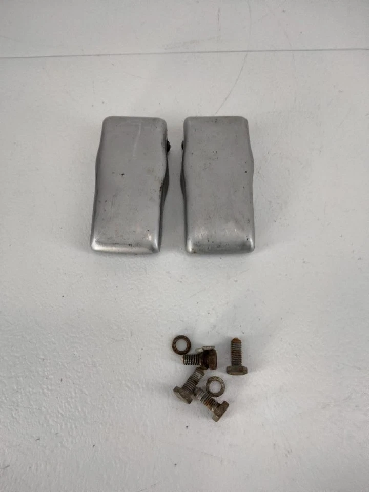 Juego de pestillos de abrazadera superior convertible MG MGB 1967 a 1970 (2) abrazaderas de riel de cabezal Foto 1 de 4