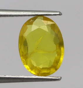 2.07 Ct Natural Yellow Sapphire Loose Oval Cut 9x7 mm Size Certified Gemstone - Picture 1 of 10