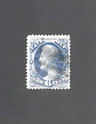 Departamento de Marina de los Estados Unidos 1873 #O38 - Lincoln 6c usado nuevo Foto 1 de 2